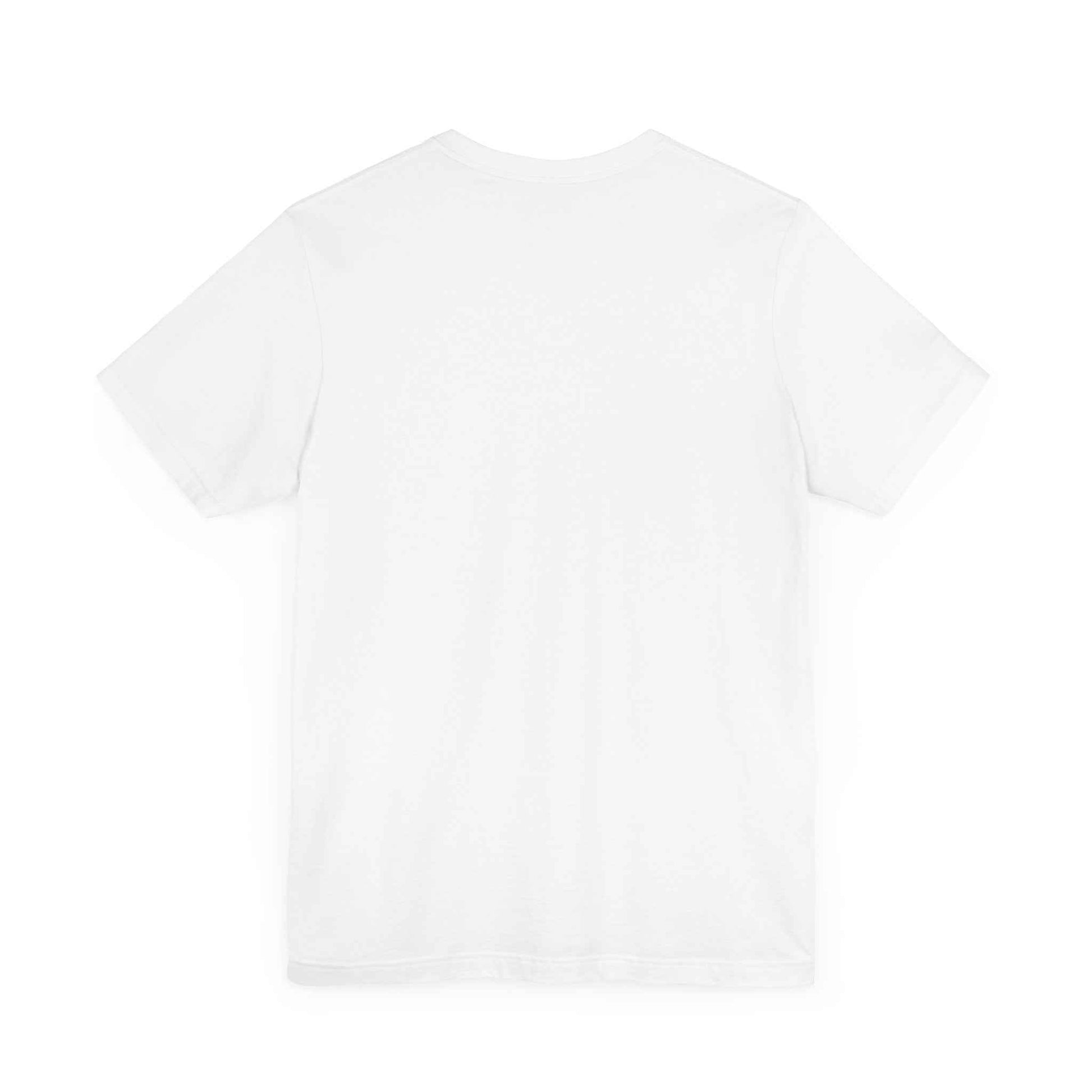 Unisex Jersey Short Sleeve Tee, classic fit, soft cotton, crew neckline, breathable fabric.