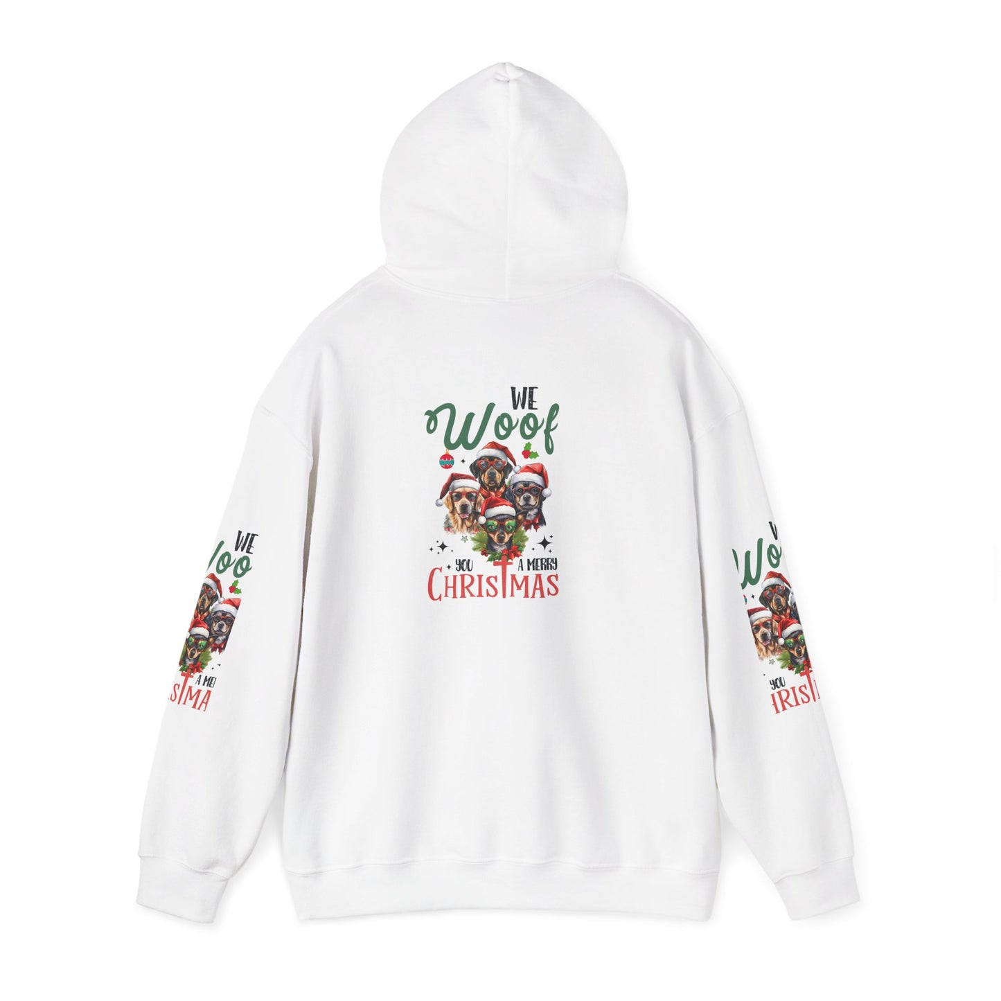 Christmas Dog Lovers Hoodie, Holiday Sweatshirt, Cute Pet Gift, Cozy Winter Apparel, Funny Xmas Sweatshirt, Warm Dog Mom Gift
