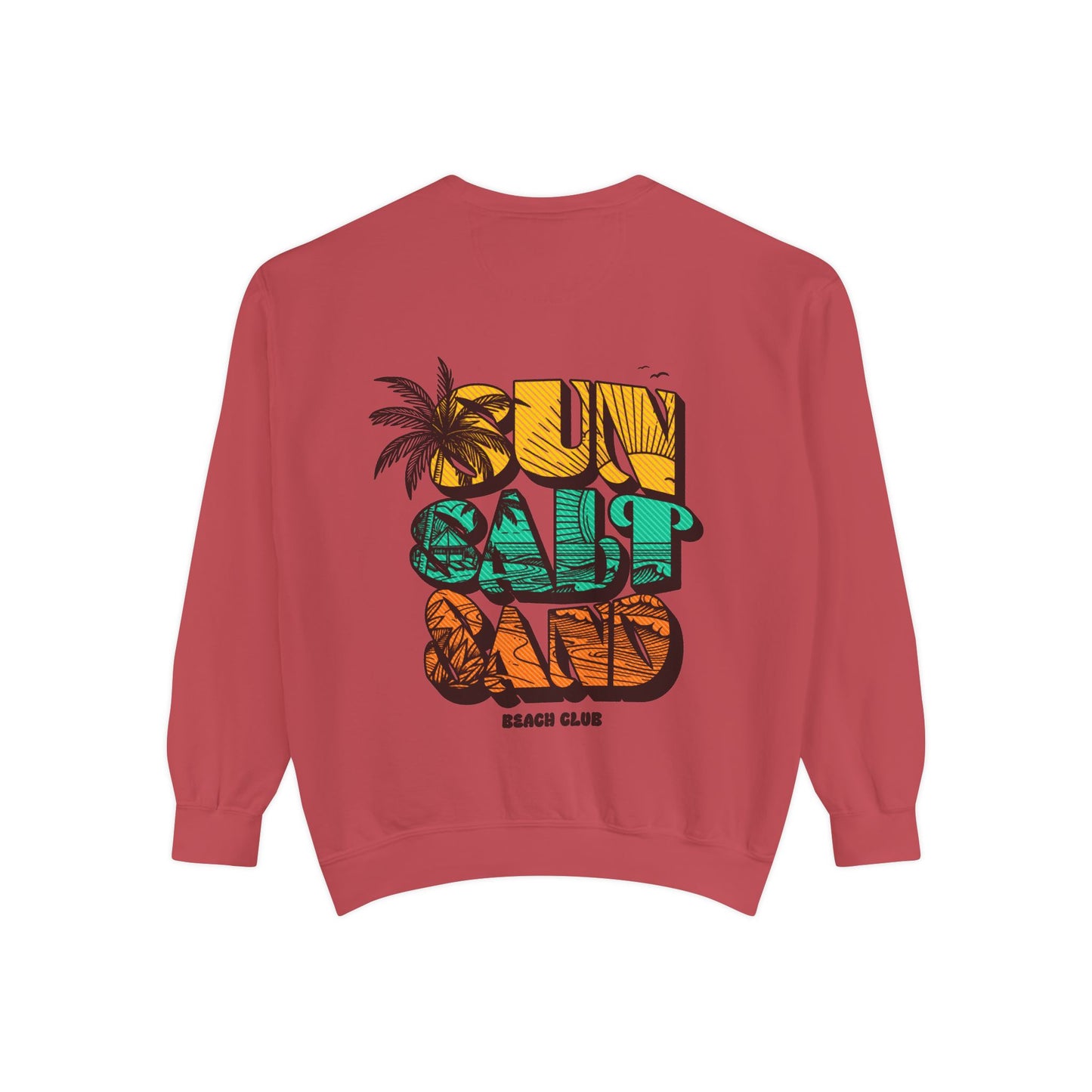 Beach Vibes Sweatshirt | Sun Salt Sand | Unisex Hoodie for Summer, Vacation, Gift, Beach Lovers, Casual Wear