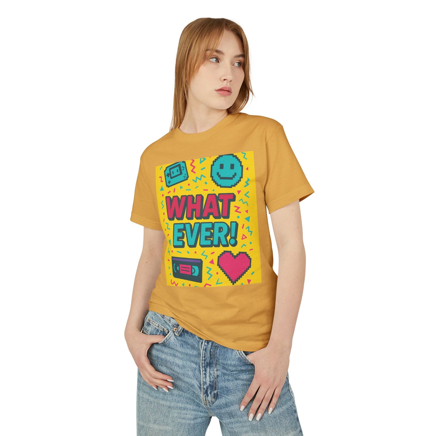 Vibrant Retro Graphic Tee, Perfect for Casual Outings, Gifts for Friends, Summer Fun, 90s Nostalgia T-Shirt, Everyday Wear