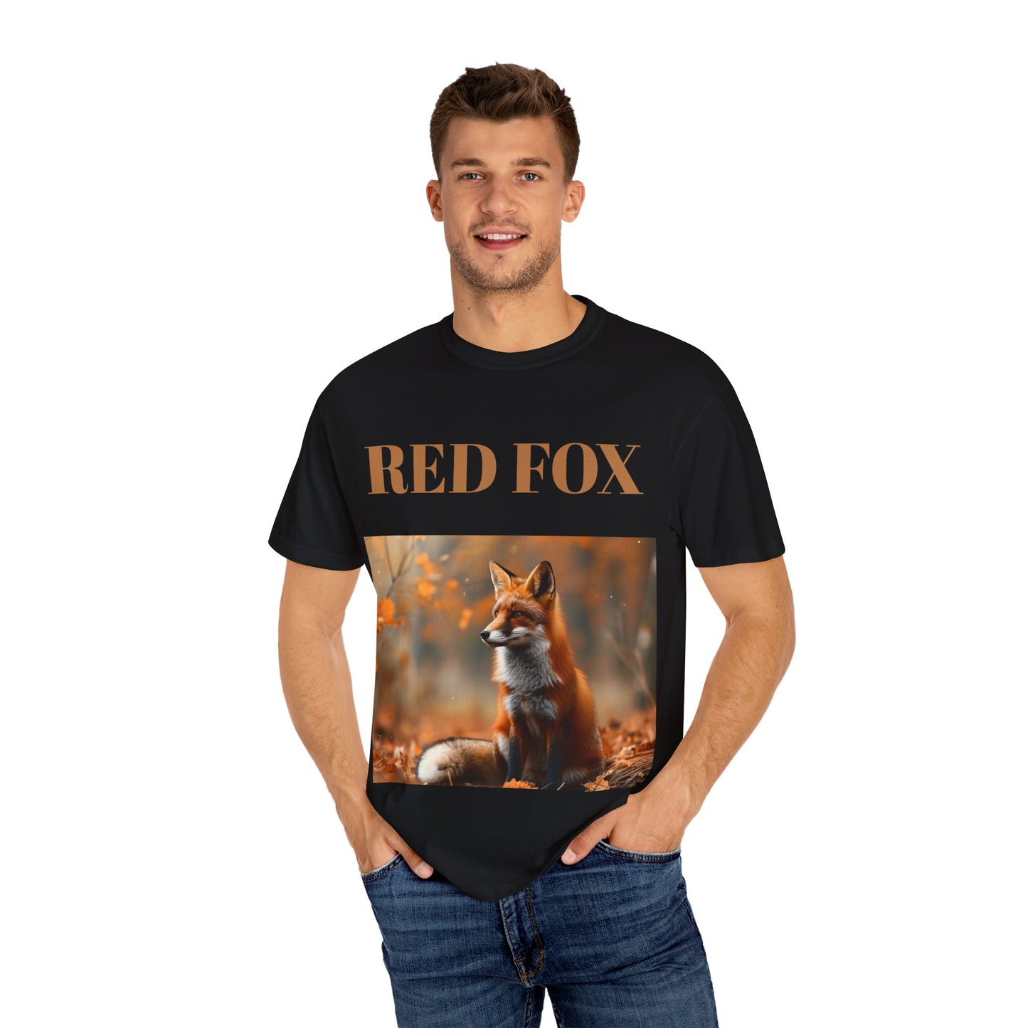 Autumn Fox T-Shirt, Animal Lover Gift, Nature Shirt, Fall Fashion, Wildlife Tee, Outdoor Adventure Apparel