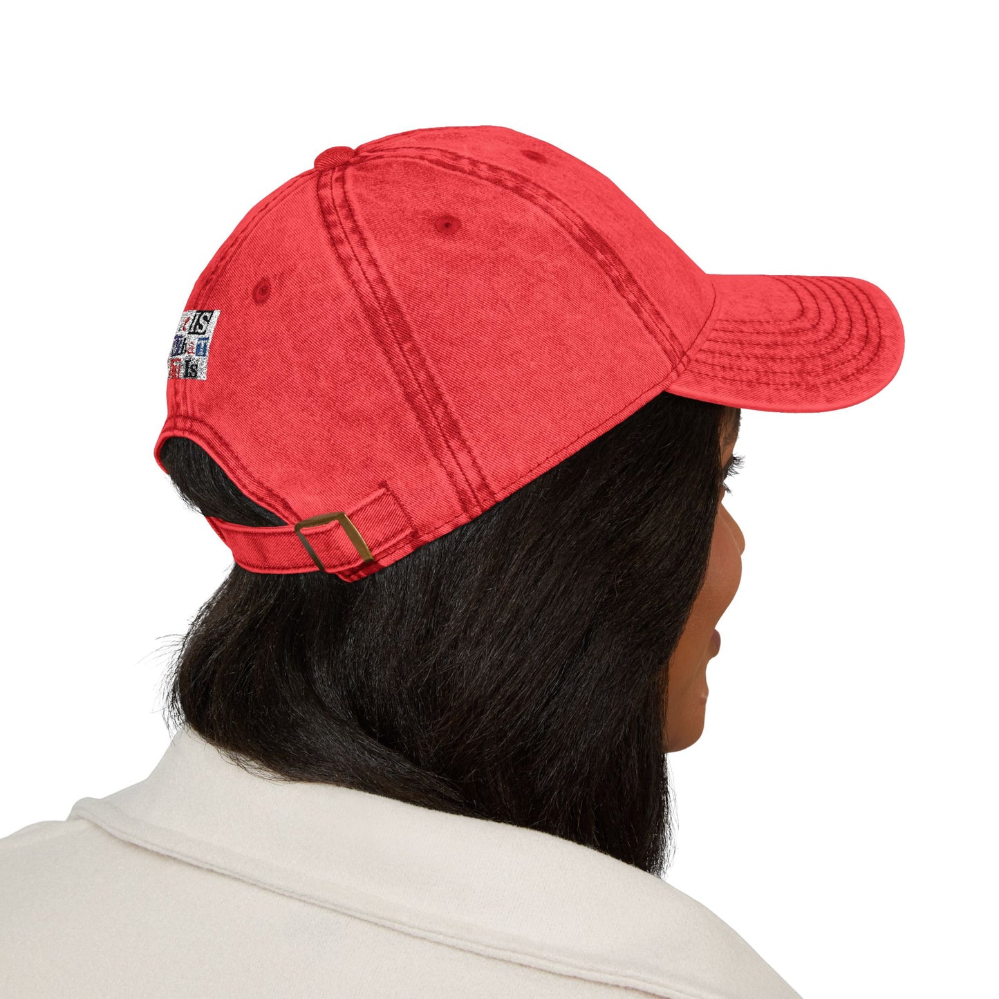 Vintage Embroidered Cap - Casual Style Hat