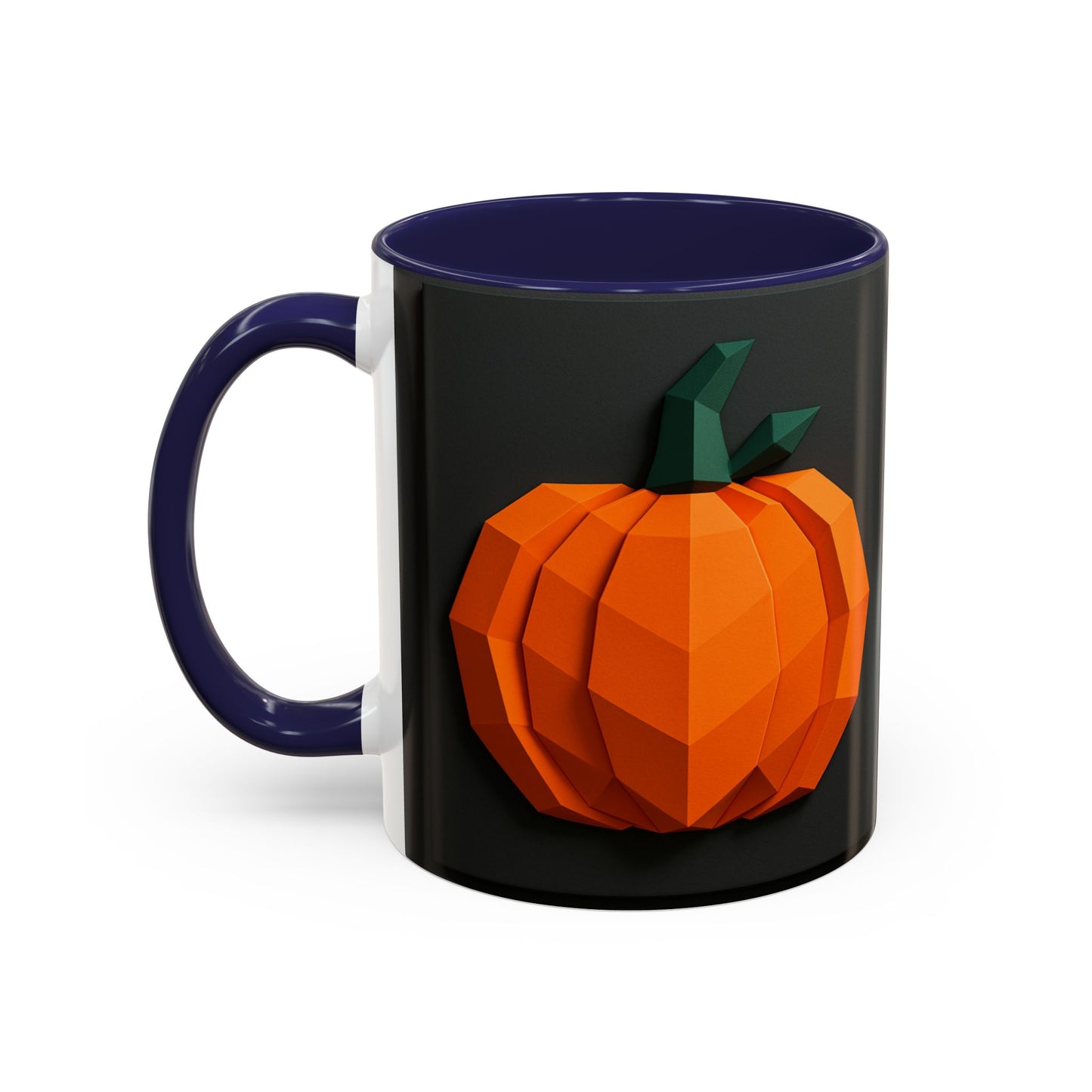 Accent Coffee Mug (11, 15oz) Pumpkins Halloween festival - Toddcraft