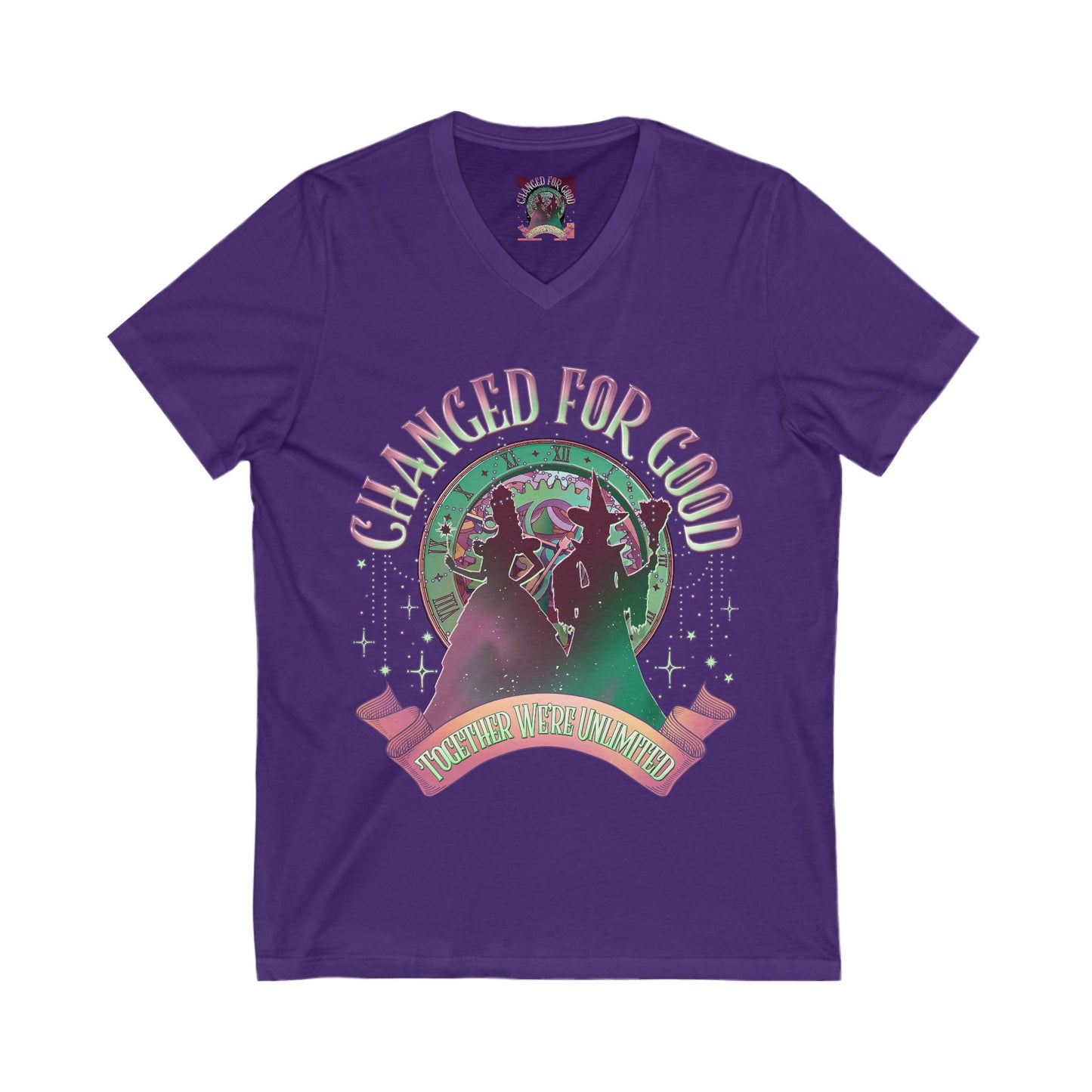 Empowering Change V-Neck Tee, Feminist T-Shirt, Positive Vibes Shirt, Inspirational Gift, Casual Wear, Confidence Boost