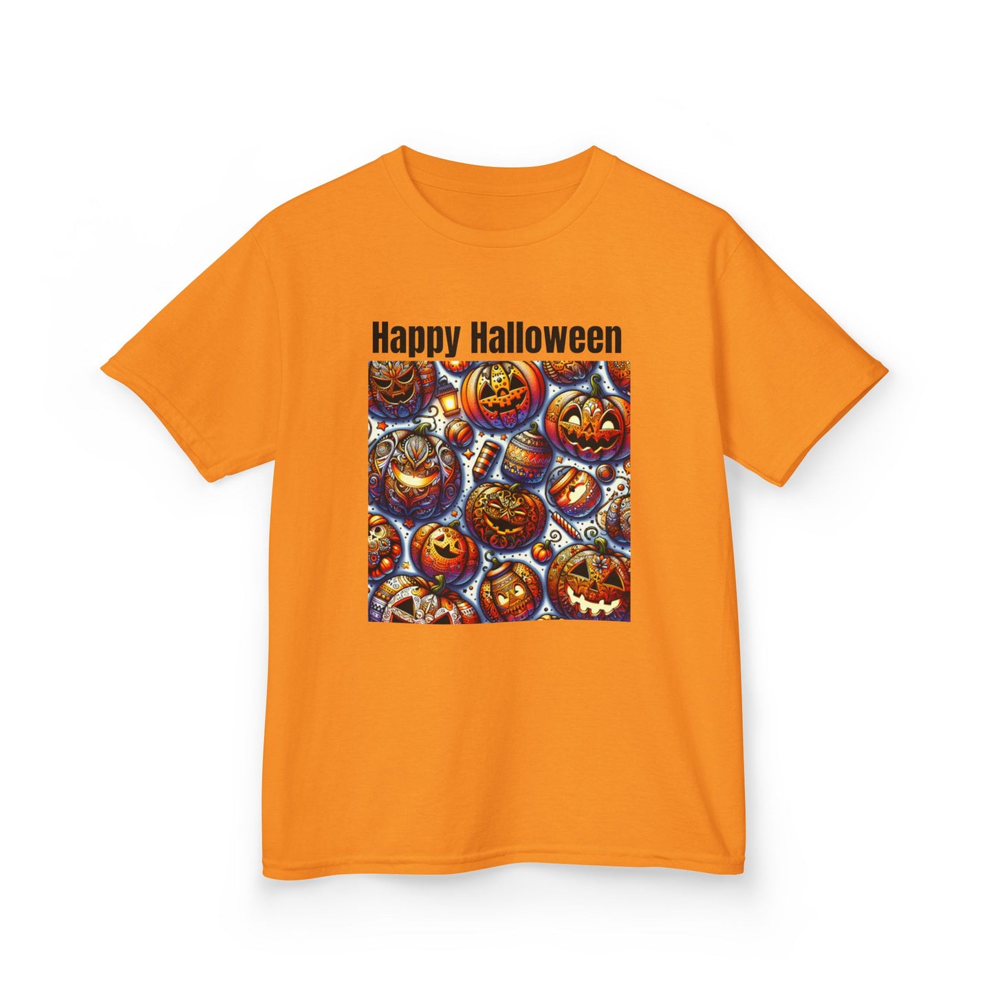 Kids Halloween Cotton Tee, Cute Spooky Shirt for Children, Fall Festive Wear, Trick or Treat Top, Halloween Costume T-Shirt