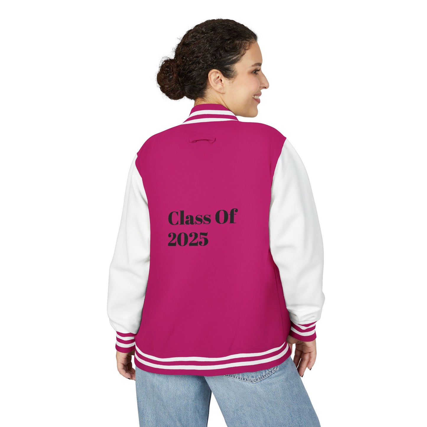 2025 Class Of Unisex Heavyweight Letterman Jacket, Graduation Gift, School Spirit Wear, Personalized Varsity Jacket, Cozy Trendy Outerwear - Toddcraft