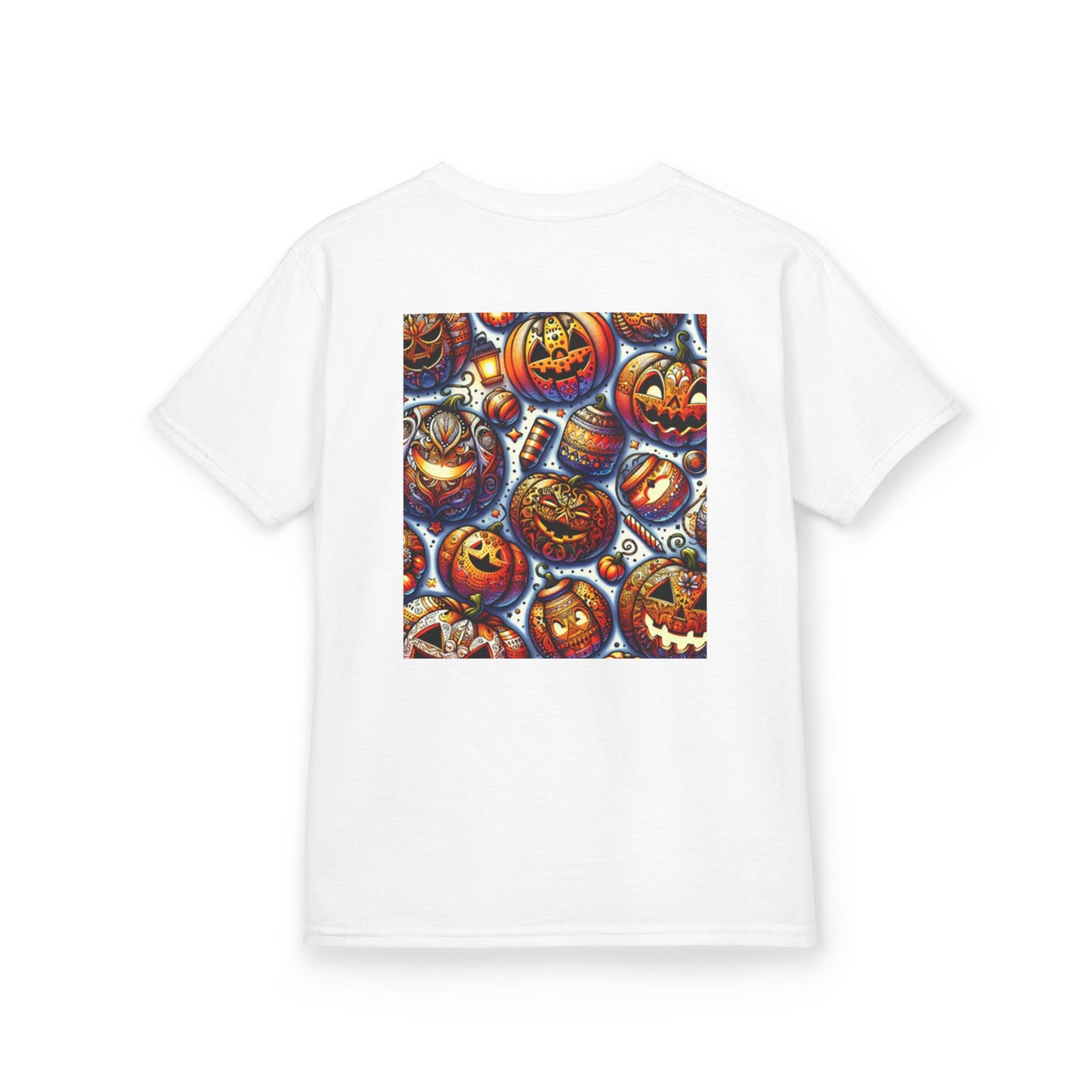 Kids Halloween Cotton Tee, Cute Spooky Shirt for Children, Fall Festive Wear, Trick or Treat Top, Halloween Costume T-Shirt