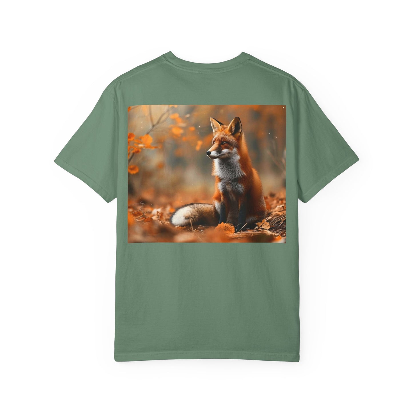 Autumn Fox T-Shirt, Animal Lover Gift, Nature Shirt, Fall Fashion, Wildlife Tee, Outdoor Adventure Apparel