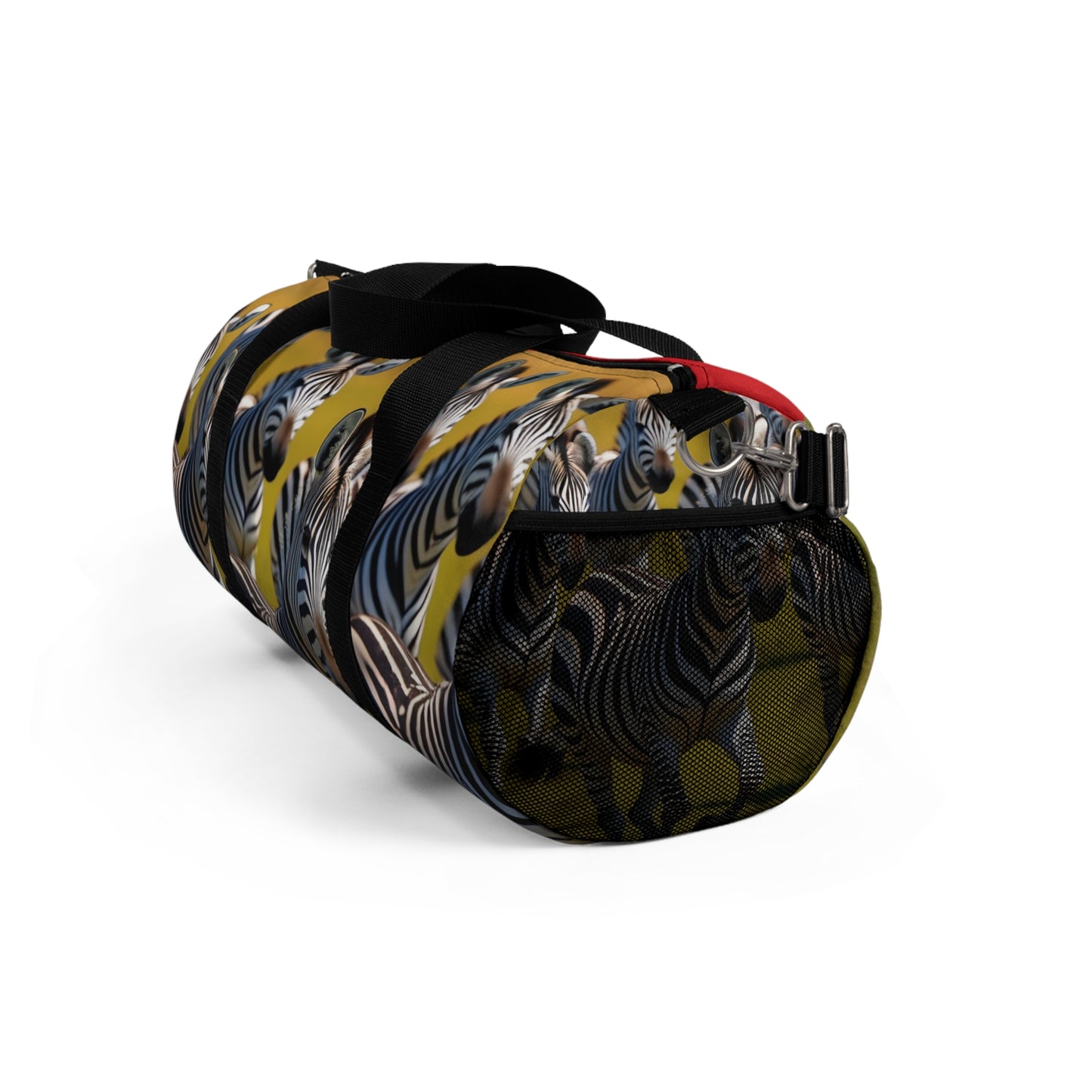 Zebra Print Duffel Bag | Travel Tote for Gym, Weekend Getaways, or Sports Events