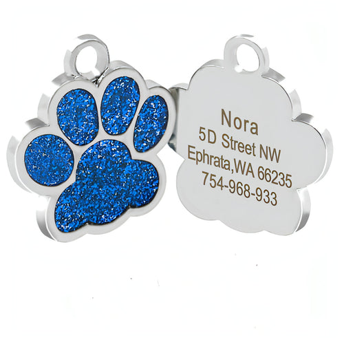 Personalized Pet ID Tags - Custom Engraved Dog & Cat Tags