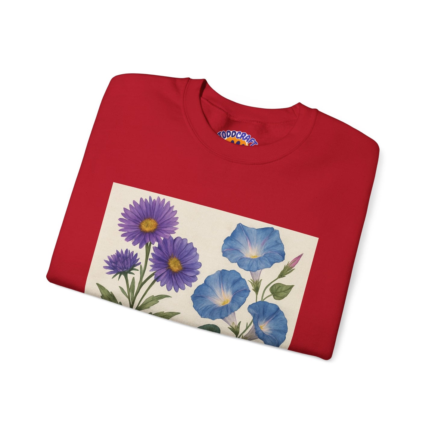 Personalized Crewneck Sweatshirt with Initials - Custom Unisex Pullover