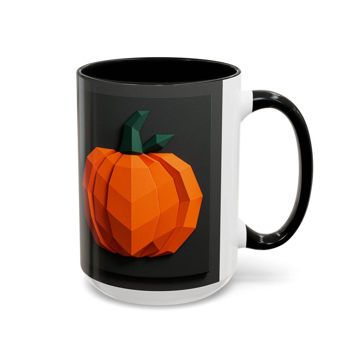 Accent Coffee Mug (11, 15oz) Pumpkins Halloween festival - Toddcraft