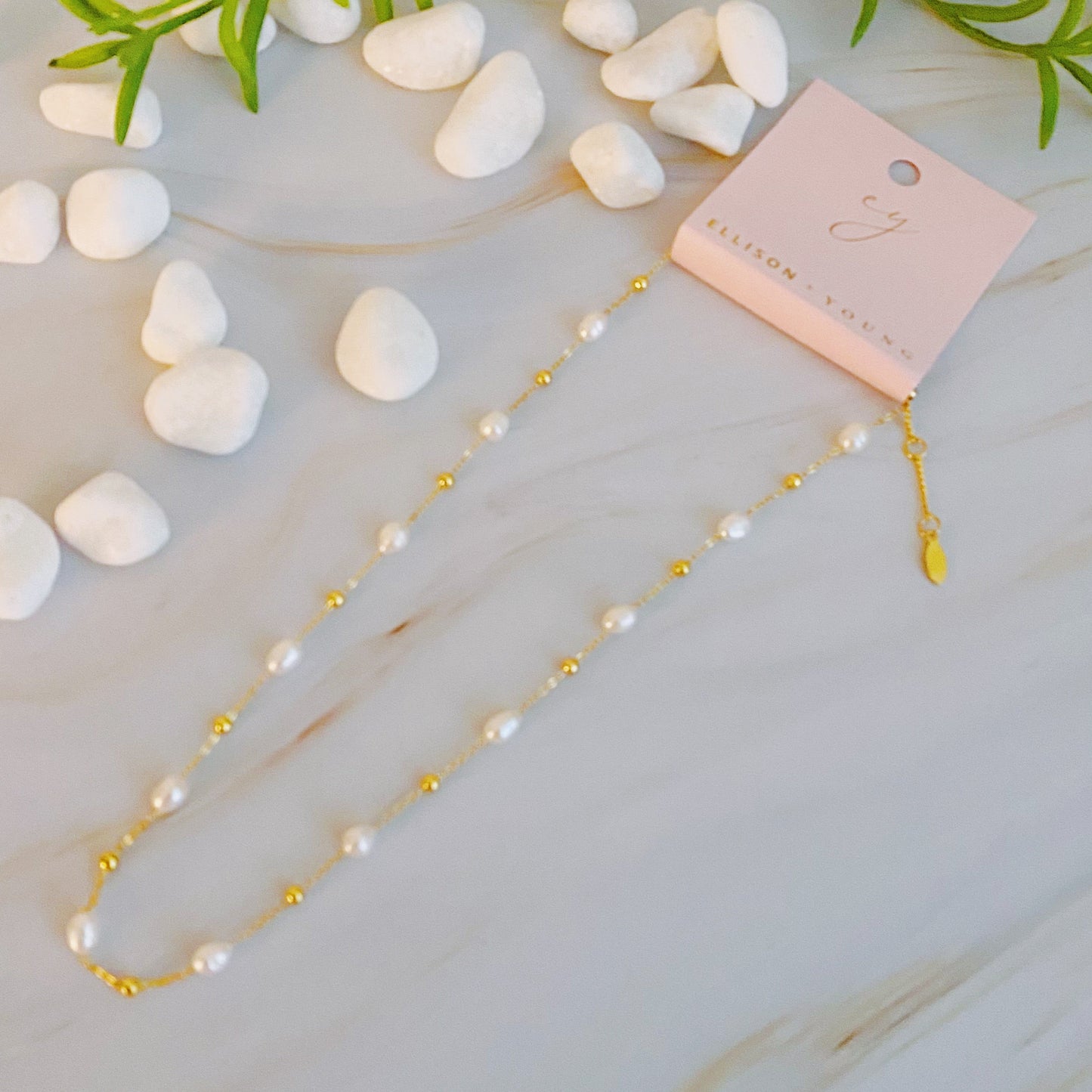 Ashley Freshwater Pearl Necklace – Elegant Real Pearl Jewelry for Women, Brides & Gifts