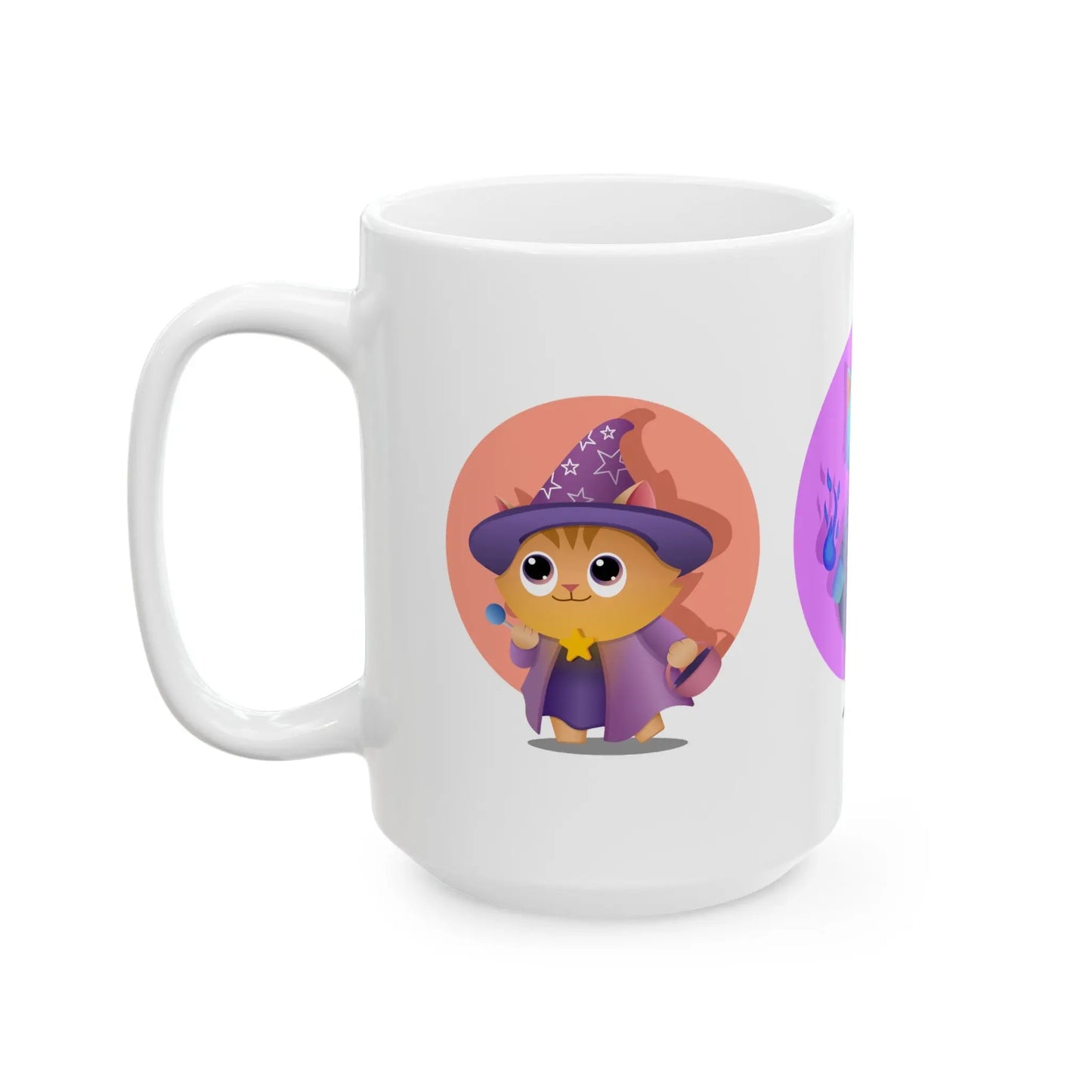 Magician Cat Ceramic Mug Toddcraft