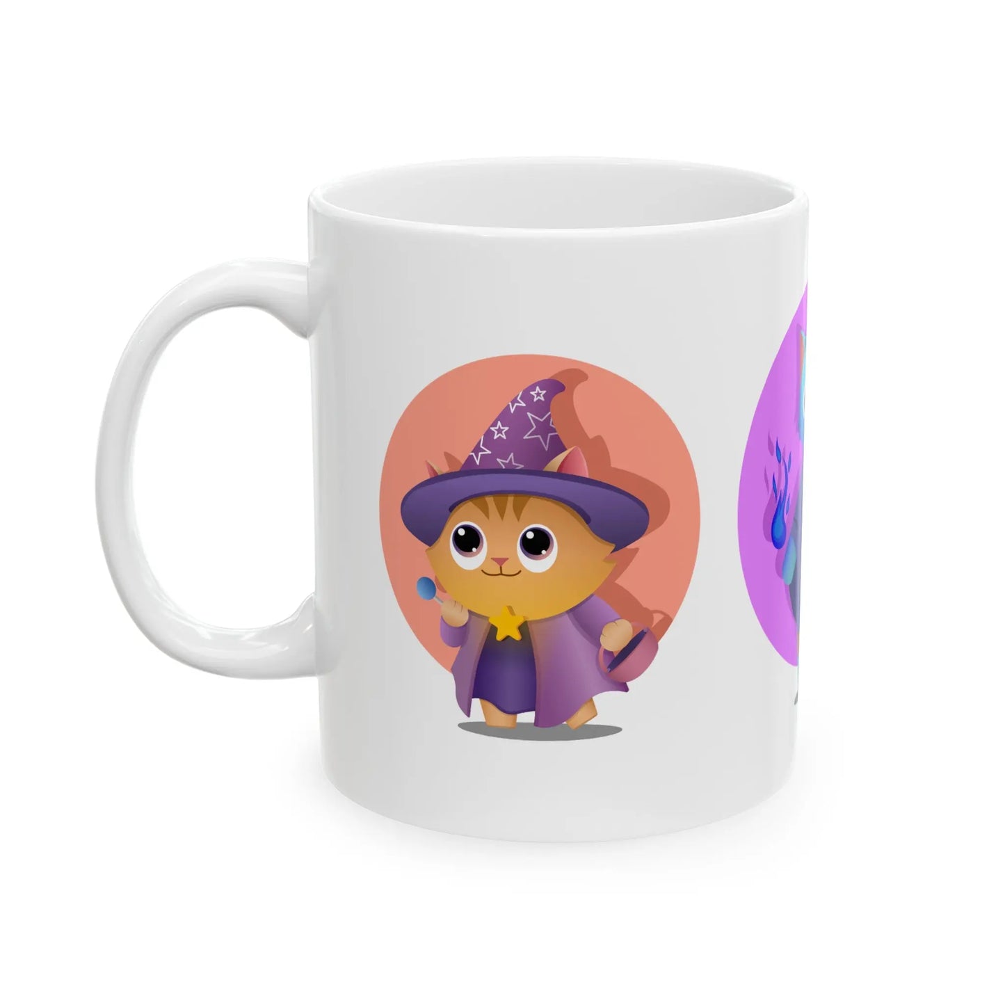 Magician Cat Ceramic Mug Toddcraft