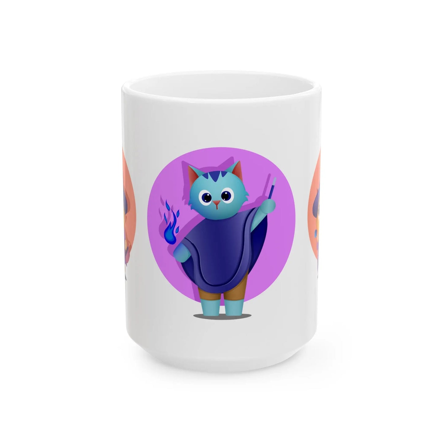 Magician Cat Ceramic Mug Toddcraft