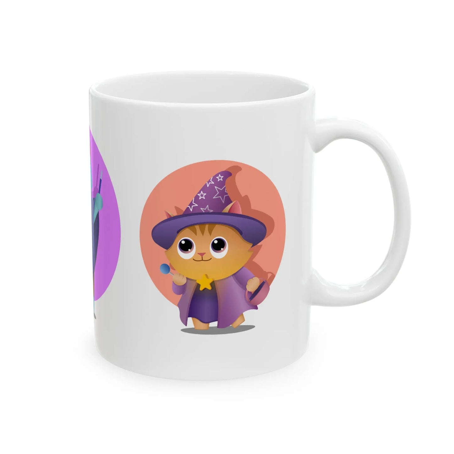 Magician Cat Ceramic Mug Toddcraft