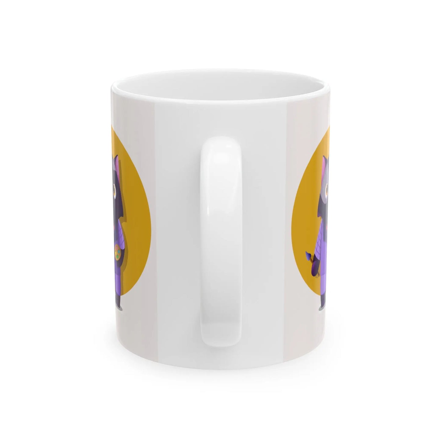 Painter Cat Mug Toddcraft