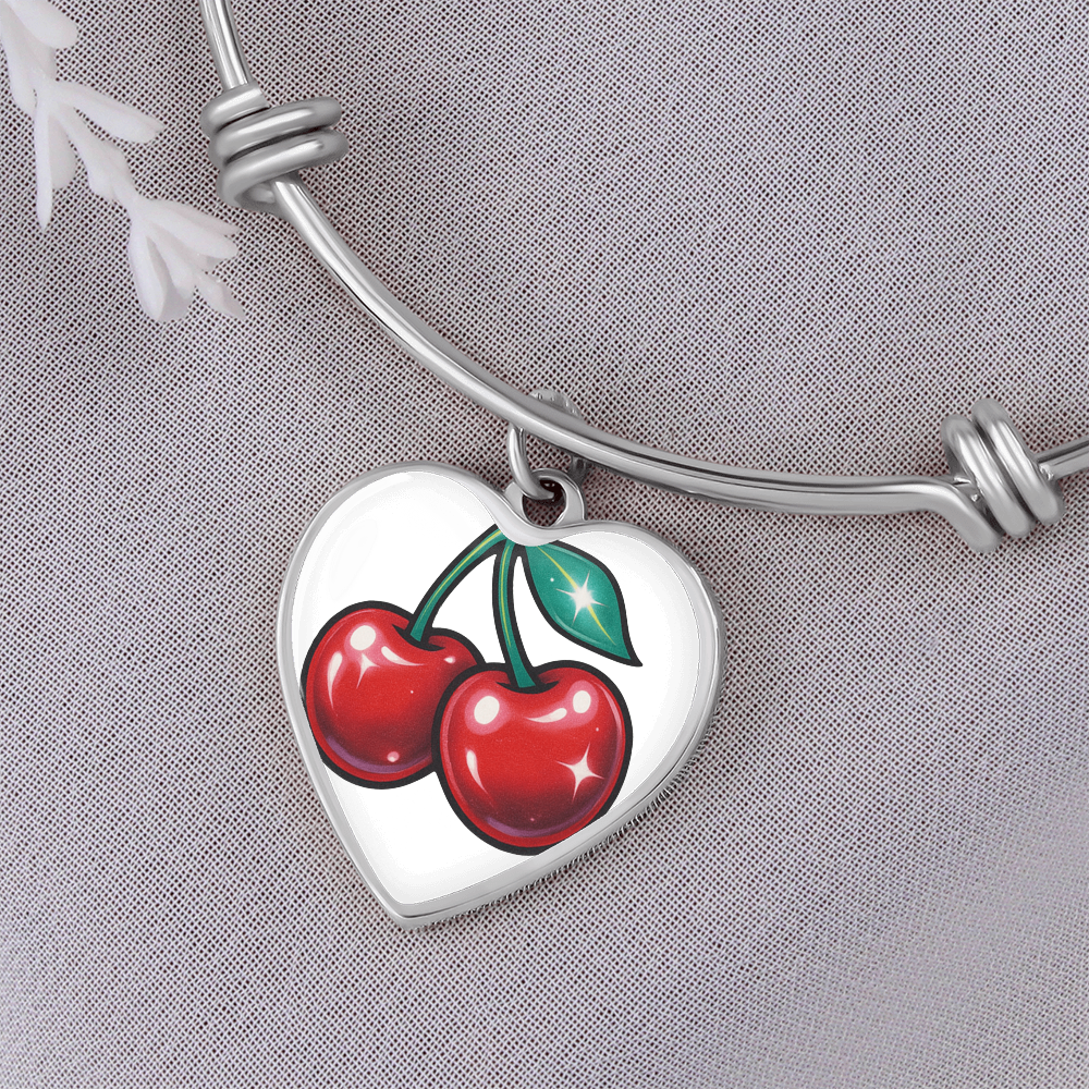 Cherry Kisses & Golden Promises, The Twin Flame Bangle, Forever Ripe with Love