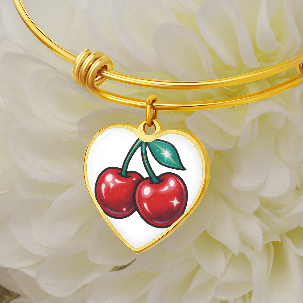 Cherry Kisses & Golden Promises, The Twin Flame Bangle, Forever Ripe with Love