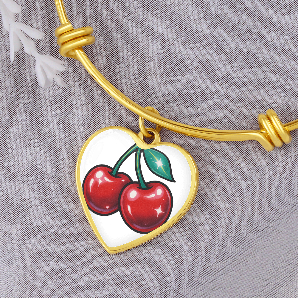 Cherry Kisses & Golden Promises, The Twin Flame Bangle, Forever Ripe with Love
