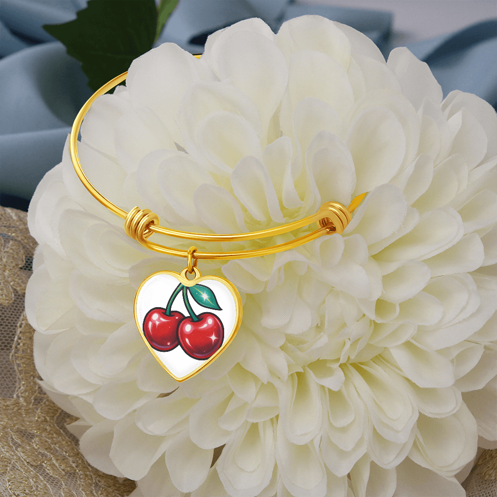 Cherry Kisses & Golden Promises, The Twin Flame Bangle, Forever Ripe with Love
