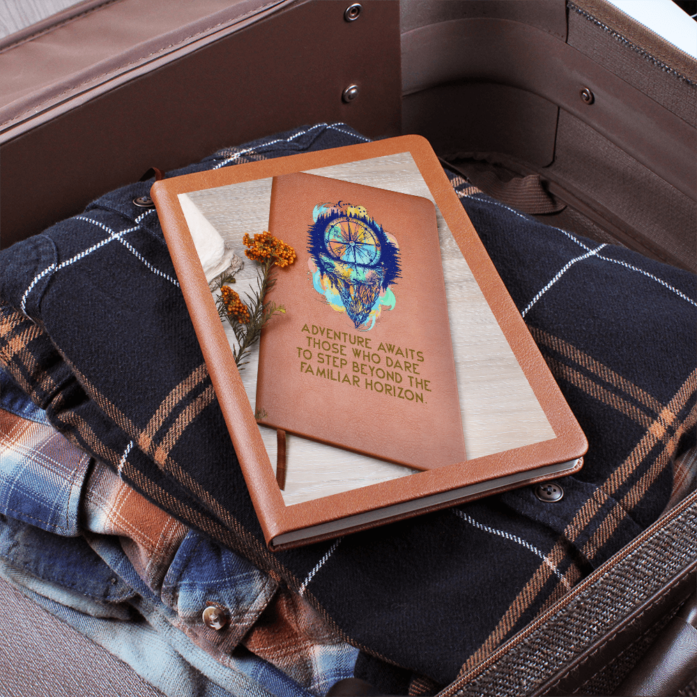 Vegan Leather Graphic Journal - Toddcraft