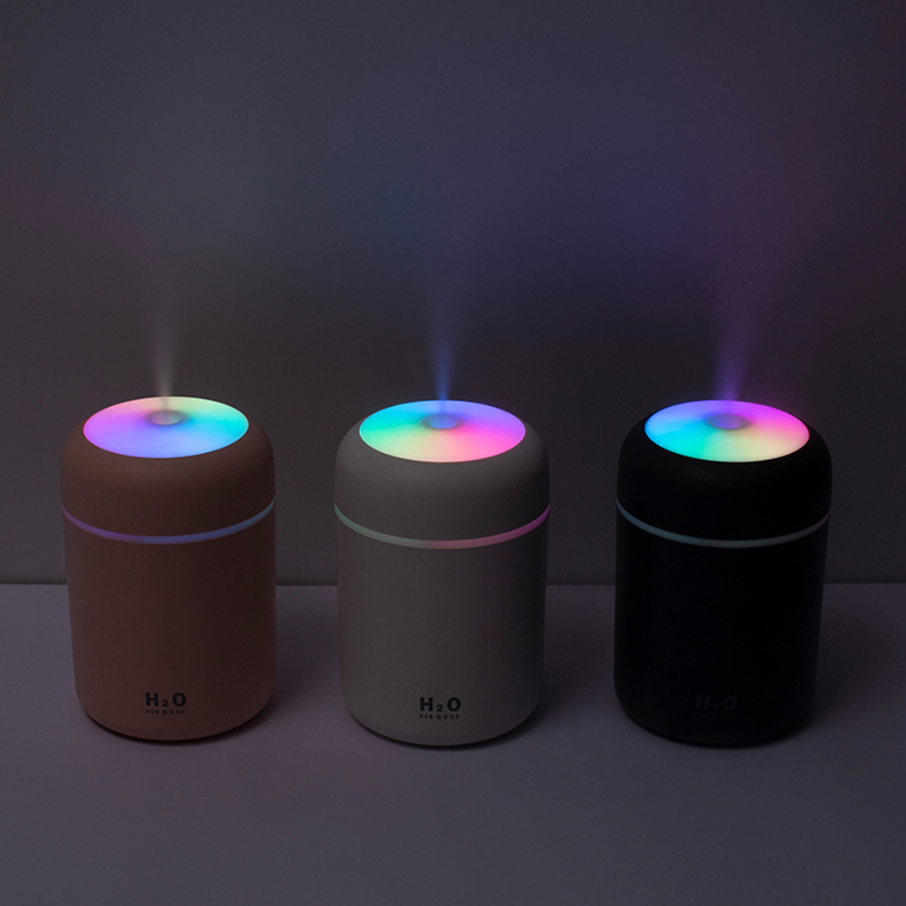 Portable Air Humidifier & Essential Oil Diffuser for Car & Home