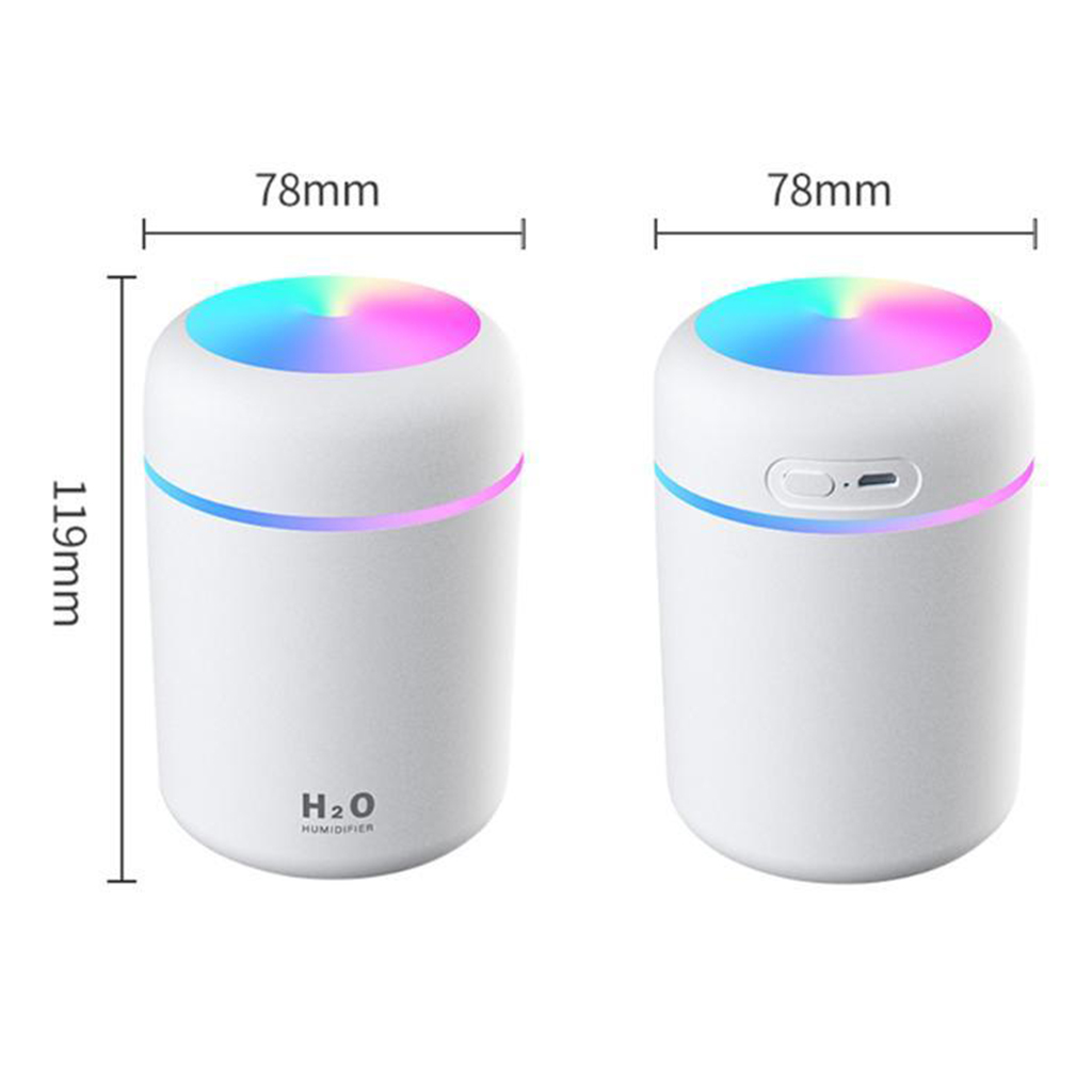 Portable Air Humidifier & Essential Oil Diffuser for Car & Home