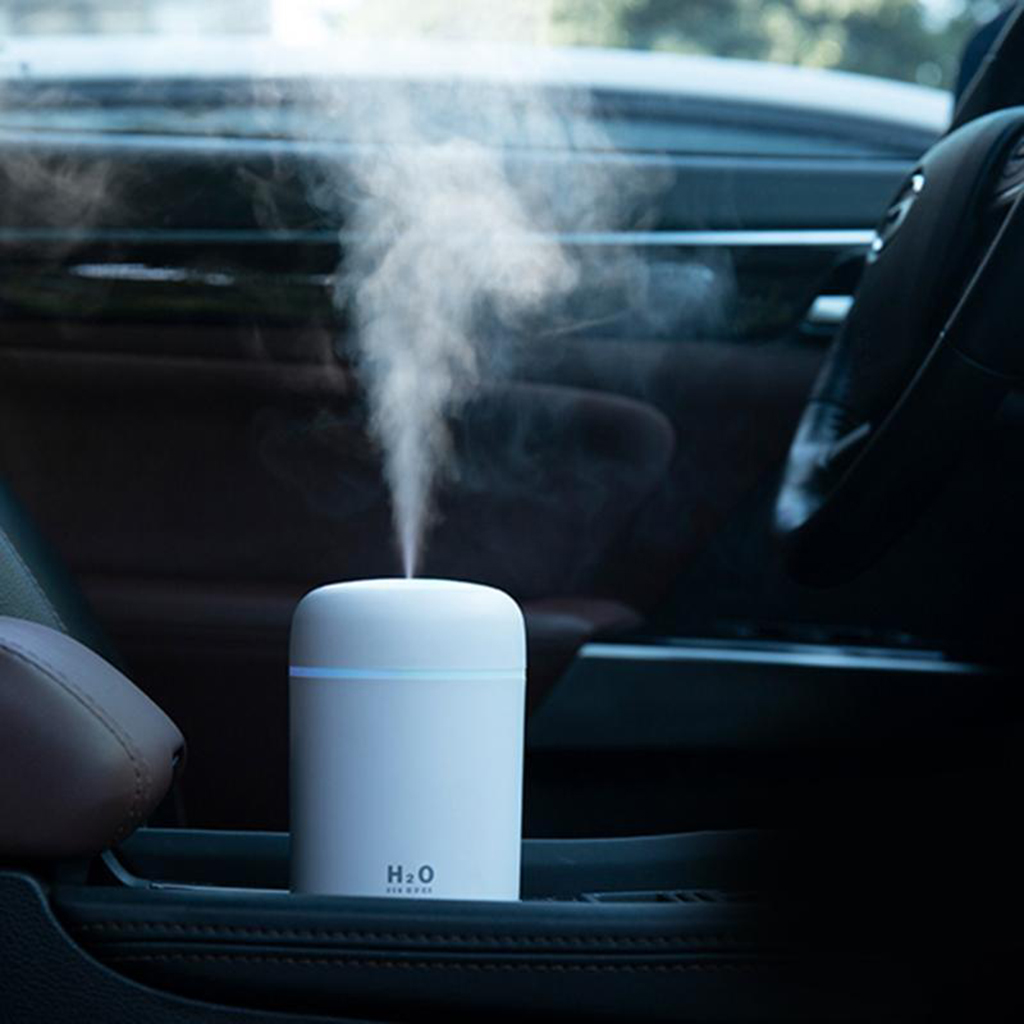Portable Air Humidifier & Essential Oil Diffuser for Car & Home