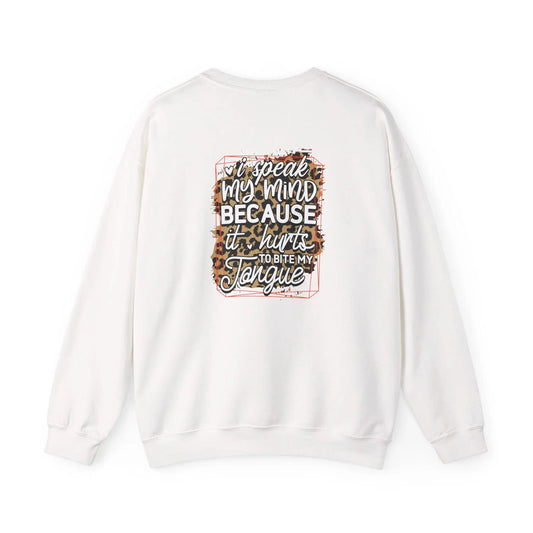 Unisex Crewneck Sweatshirt Remember When I Asked for Your Opinion Graphic Heavy Blend Pullover Cozy Top - Toddcraft