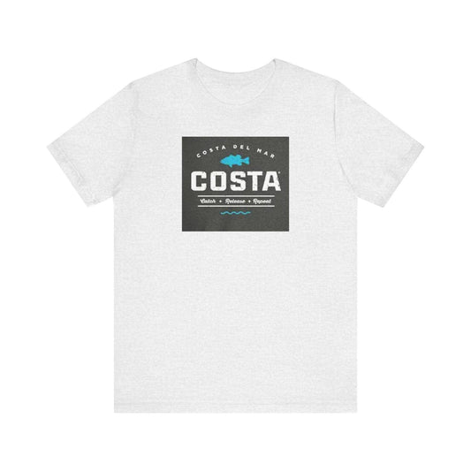 Costa Del Mar Men's Topwater Short Sleeve T-Shirt Unisex Jersey Tee Casual Outdoor Shirt - Toddcraft