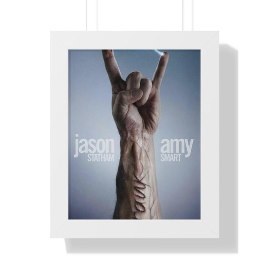 Crank High Voltage Framed Vertical Poster - Jason Statham & Amy Smart Movie Wall Art Decor - Toddcraft