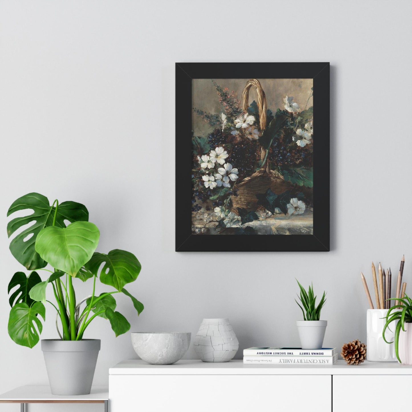 Elegant Framed Vertical Poster: Custom Wall Art for Home, Office, or Gallery Display - Toddcraft