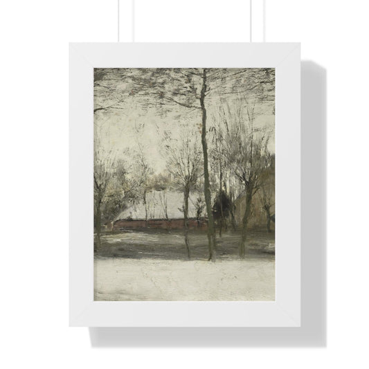 Framed Vertical Poster Wall Art with Modern Botanical Illustration, Minimalist Home Decor, Gift for Plant Lovers & Nature Enthusiasts - Toddcraft