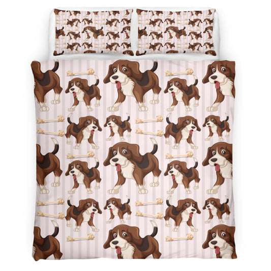 Cozy Dog Paw print Lumbar & Square Pillows with Matching Blanket - Pet Lover Home Decor Gift Set - Toddcraft