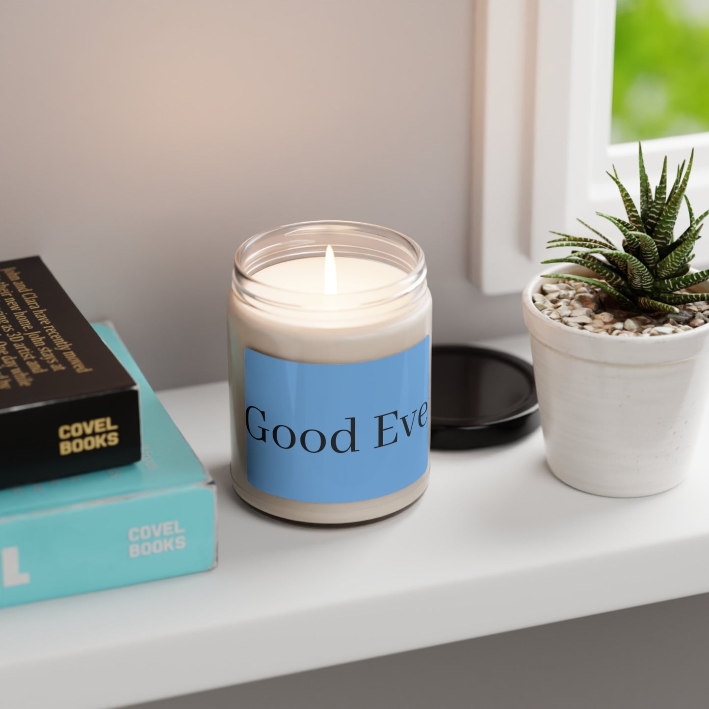 Good Eve Scented Soy Candle: Romantic Housewarming Gift for Girlfriend, Aromatic Home Decor - Toddcraft