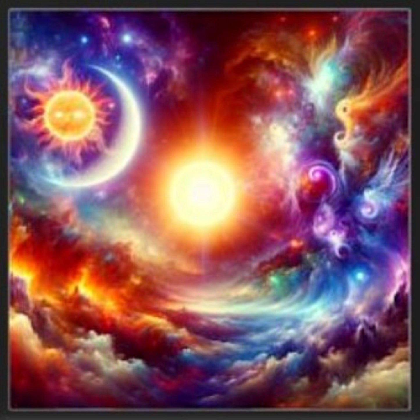 Jewelry Box with Sun and Moon Retro Design Unique Keepsake Box to Keep Your Jewelry Safe & Organized - Toddcraft