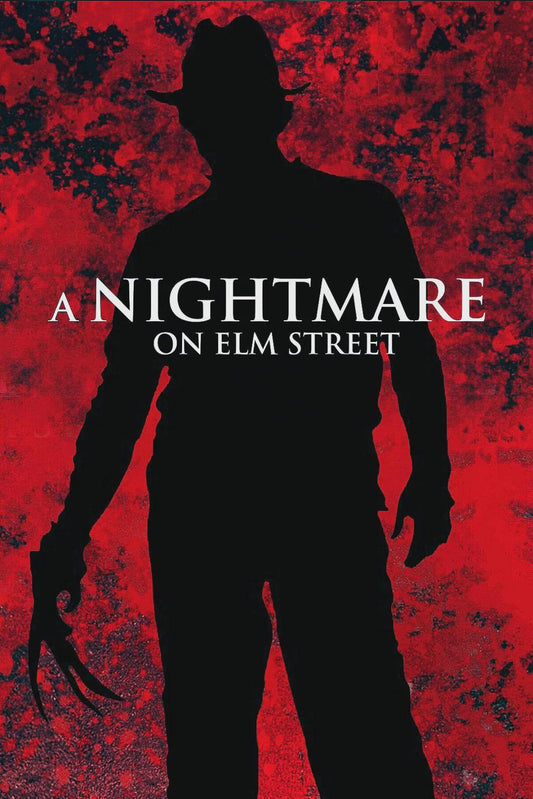 Nightmare on Elm Street Vintage Horror Film Poster - Freddy Krueger Wall Art for Halloween Fans - Toddcraft
