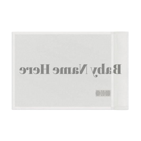 Personalized Baby Name Flag - Custom Nursery Decor with First & Last Name, Baby Shower Gift, Customized Baby Wall Hanging - Toddcraft