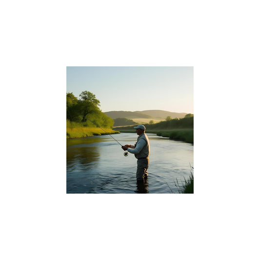 Scenic Fishing Ceramic Mug: Angler's Gift for Nature Enthusiasts & Outdoor Adventure Lovers - Toddcraft