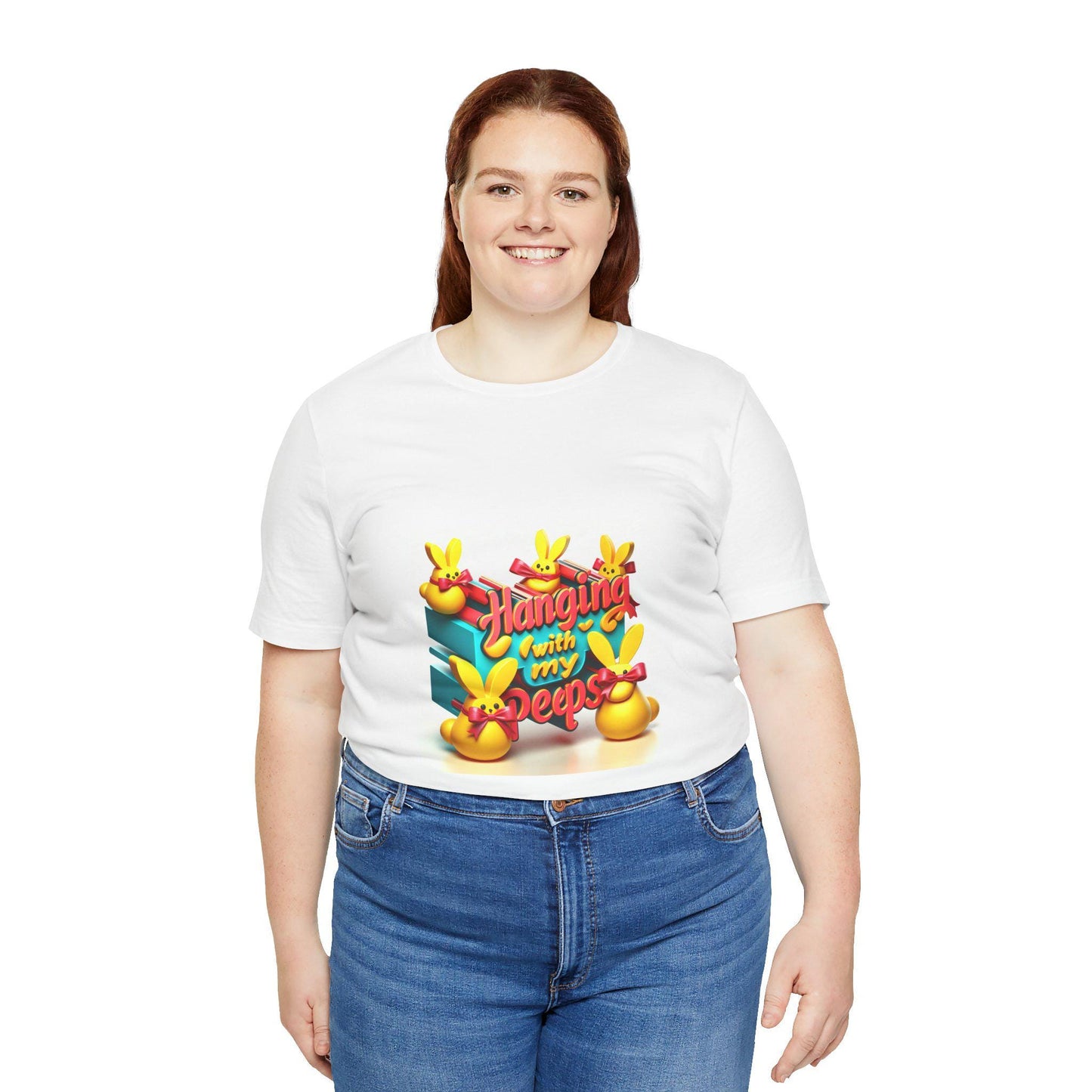 Funny Easter Bunny Tee, Cute Spring T-Shirt, Easter Gift, Family Celebration Top, Bunny Hoodie Alternative, Unisex Short Sleeve Shirt - Toddcraft