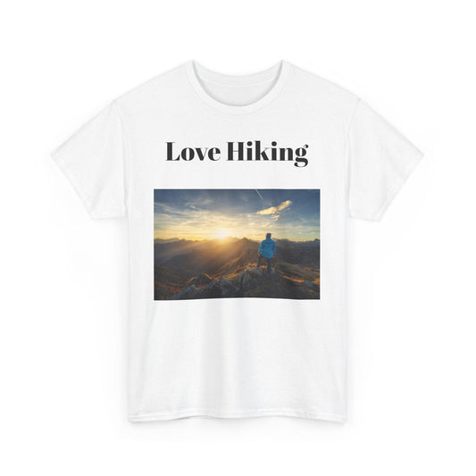 Heavy Cotton Hiking T-Shirt for Nature Lovers & Adventurous Nurses Unisex Outdoor Adventure Shirt - Toddcraft