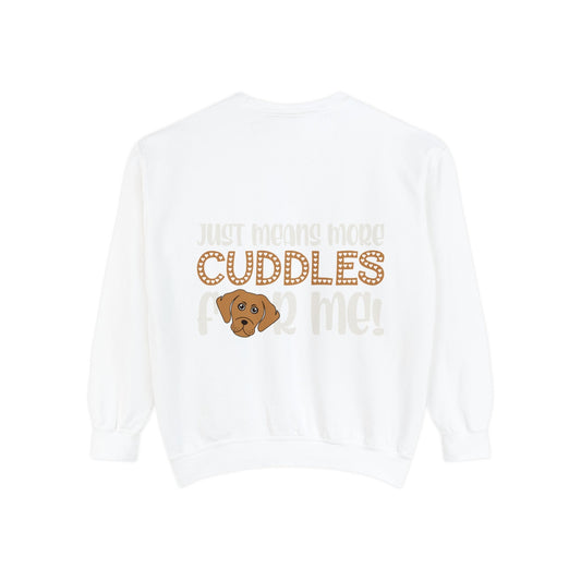 Humorous Dog Lover's Retro Sweatshirt - Funny Unisex Gift for Pet Enthusiasts - Toddcraft