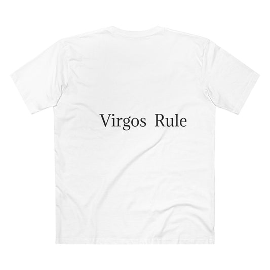 Retro Virgo Zodiac Power T-Shirt | Vintage Astrological Sign Tee for Men | Horoscope Astrology Gift - Toddcraft