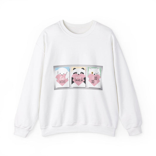 Unisex Valentine's Day Crewneck Sweatshirt - Heavy Blend Comfort for Love and Gifting - Toddcraft