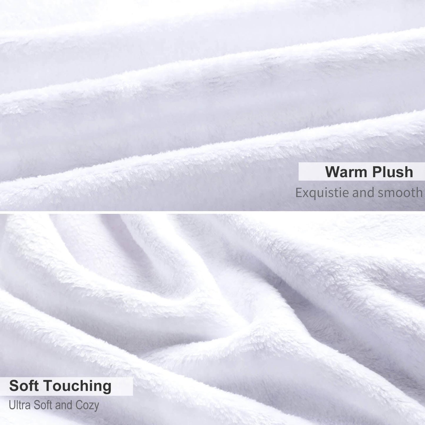Floral Flannel Blanket 40"x50" Soft 330gsm One-Sided Print Cozy Throw for Home & Gift - Toddcraft