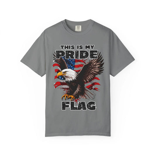 Patriotic Pride Flag with American Falcon - 4th of July USA Independence Day Stars & Stripes Red White Blue - Toddcraft