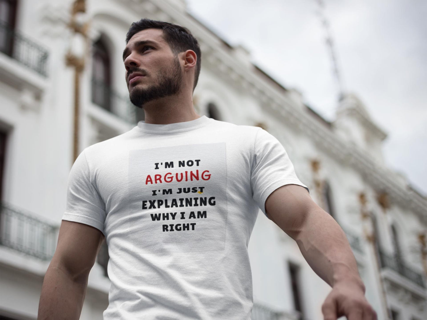 Funny Unisex Garment-Dyed Tank Top I'm Not Arguing T-Shirt, Great Gift for Family & Friends - Toddcraft