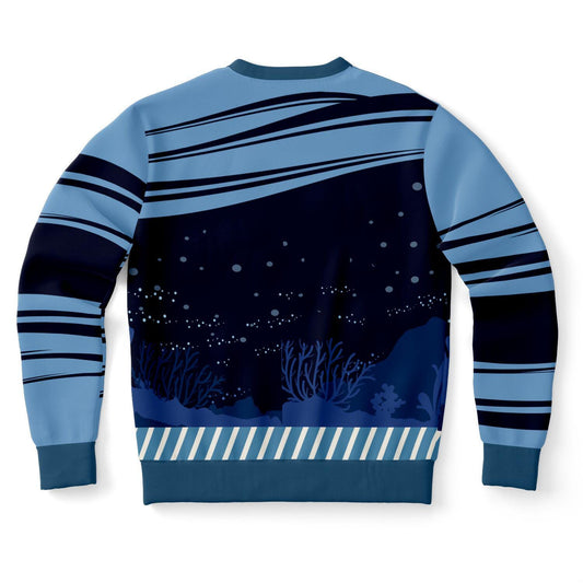 Shark Sweatshirt Funny Talk Shit Get Bit Hoodie with Santa Hat Humorous Adult Gift & Grown Kids Subliminal Images - Toddcraft